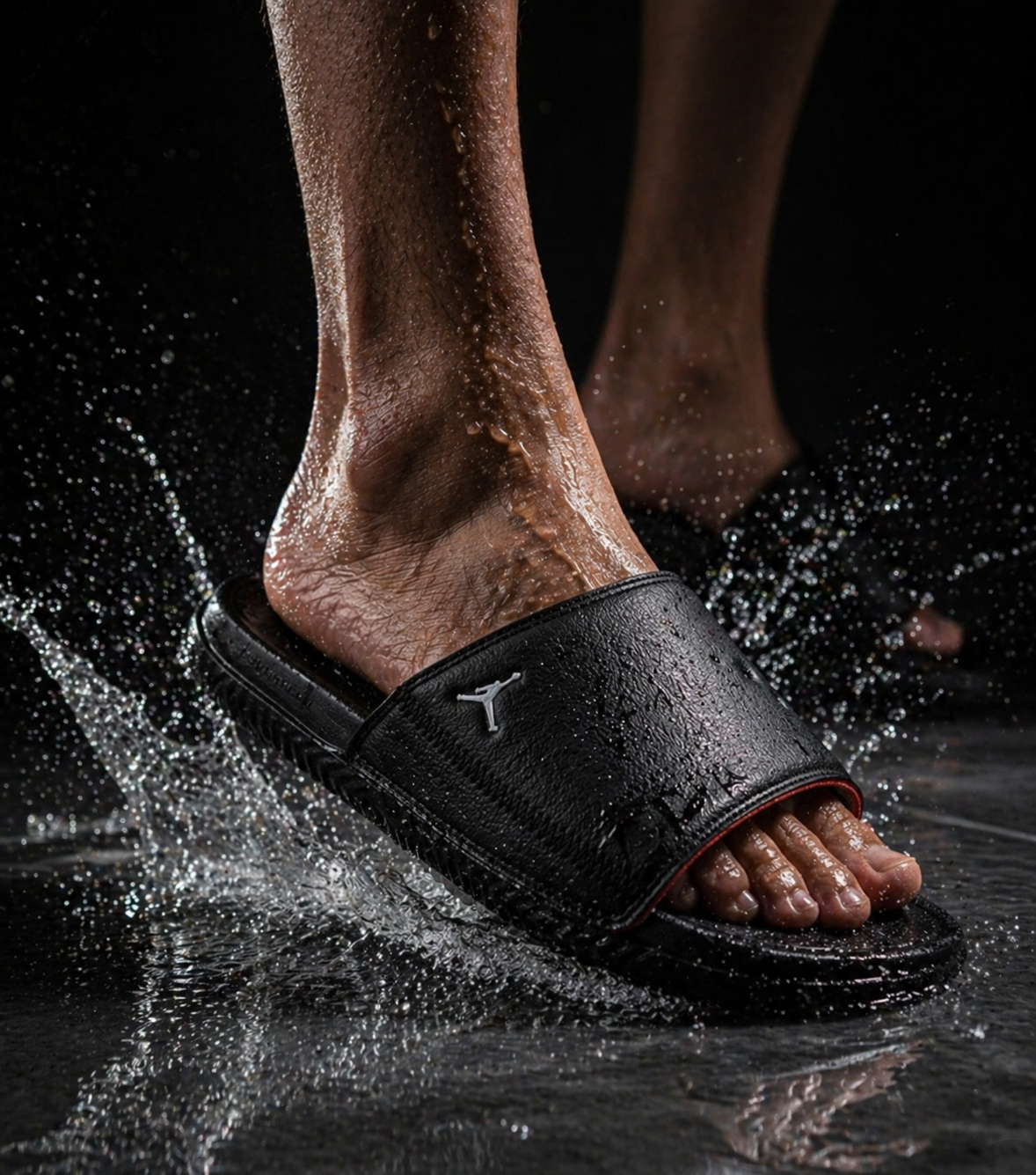 Sandales de luxe noires
