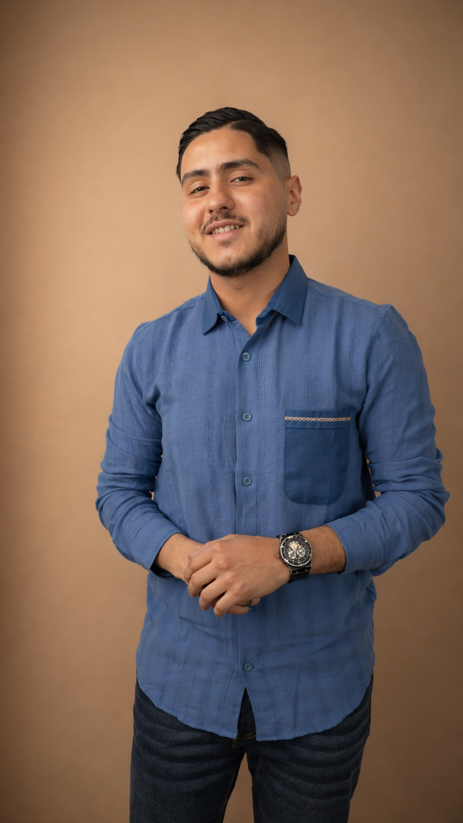 Chemise "Artisan Texturée" – L'Élégance Décontractée