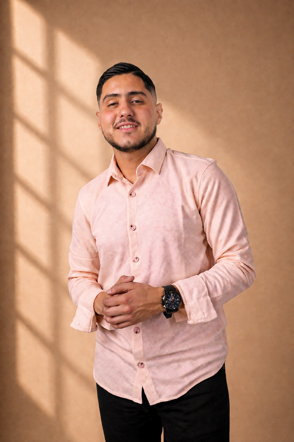 Chemise Texturée Homme