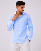 Chemise Homme Élégante à Manches Longues