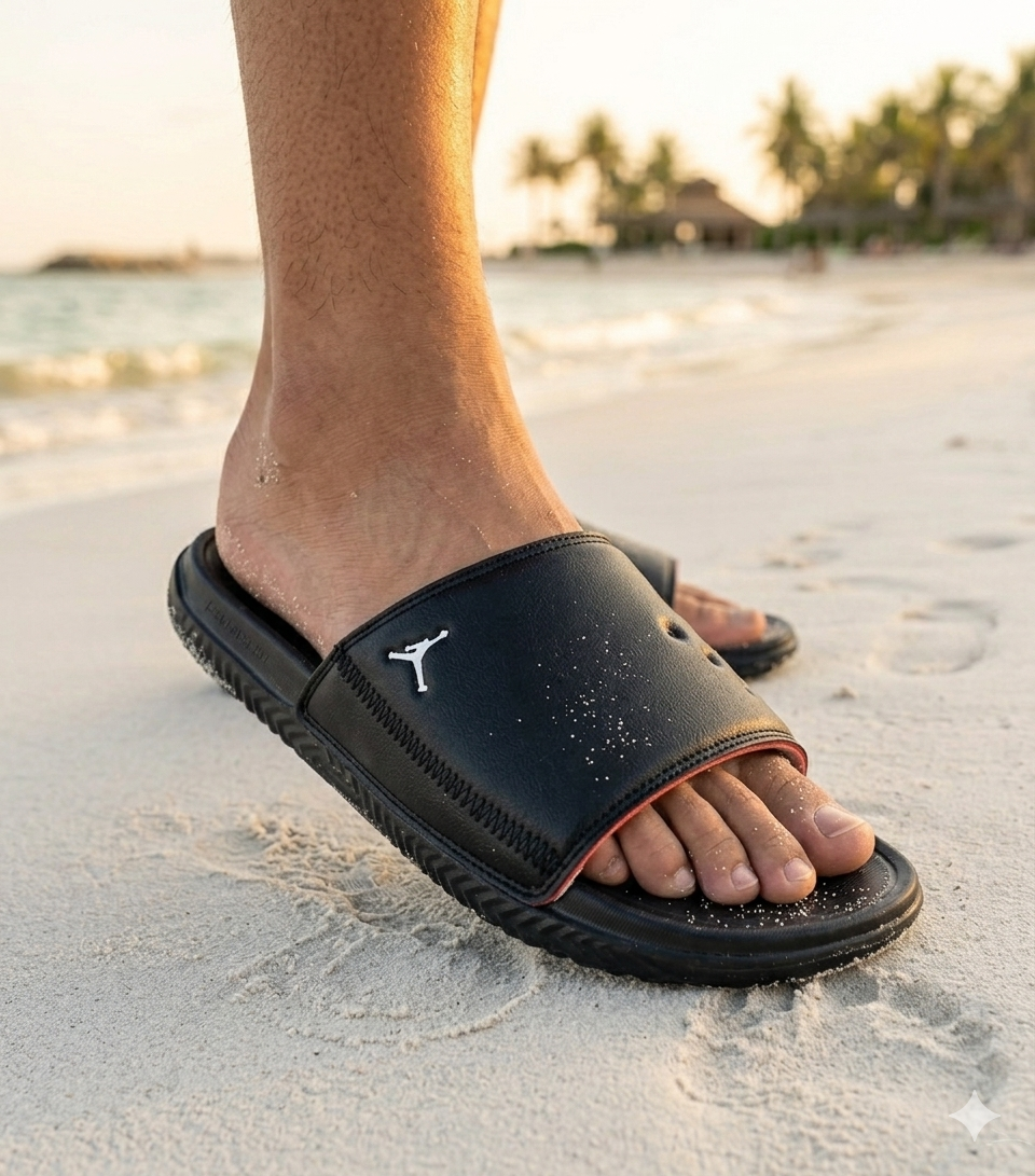 Sandales de luxe noires