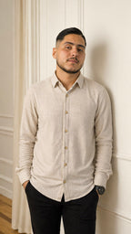 Chemise Texturée Homme